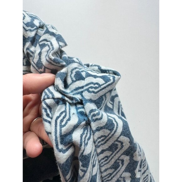 Vintage Japanese Indigo Dyed Cotton Happi Coat Kimono Robe, One Size - Picture 12 of 16